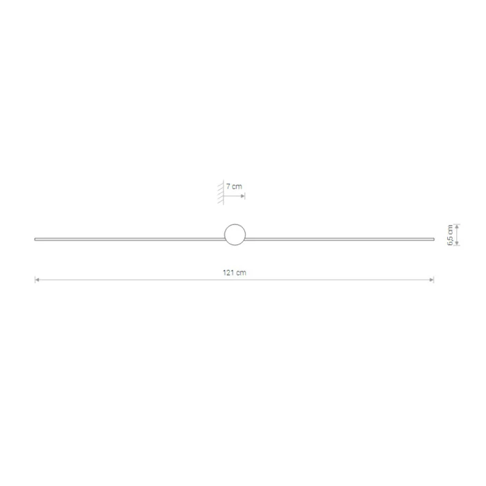 Настенный светильник Nowodvorski Impulse Led Black 8130