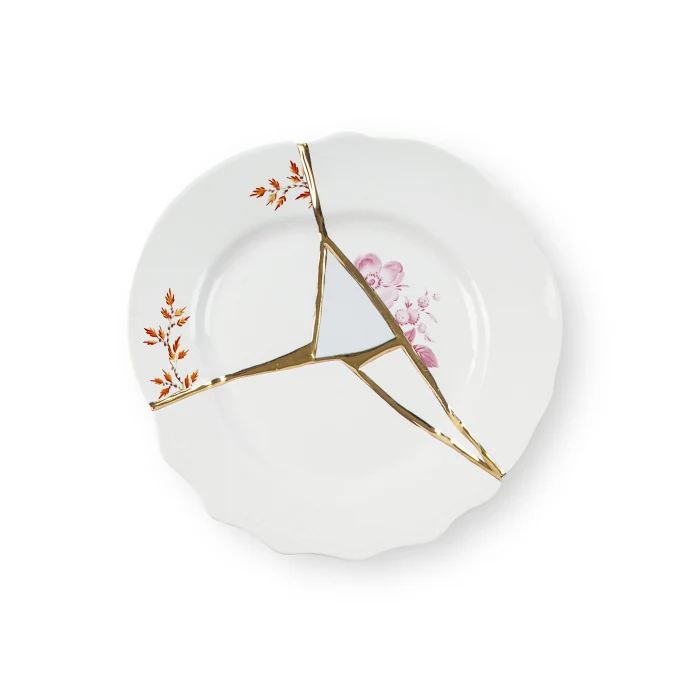 Десертная тарелка Seletti Kintsugi 9601