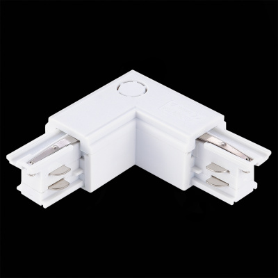 Угловой токоподвод правый для трехфазного шинопровода ST-Luce Белый ST030.509.15R