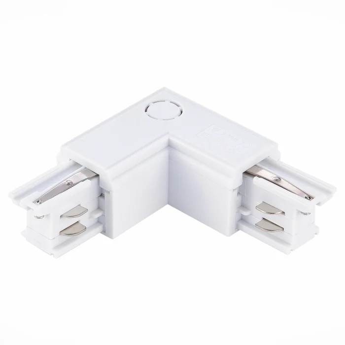 Угловой токоподвод правый для трехфазного шинопровода ST-Luce Белый ST030.509.15R