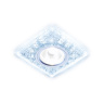 Встраиваемый точечный светильник MR16 со светодиодной подсветкой Ambrella light S227 W/CH/C