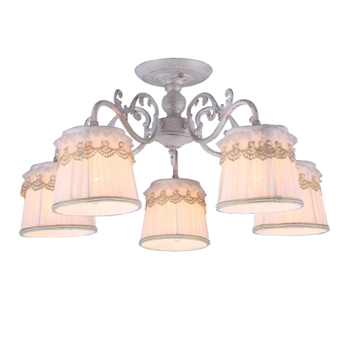 Потолочная люстра Arte Lamp Merletto A5709PL-5WG