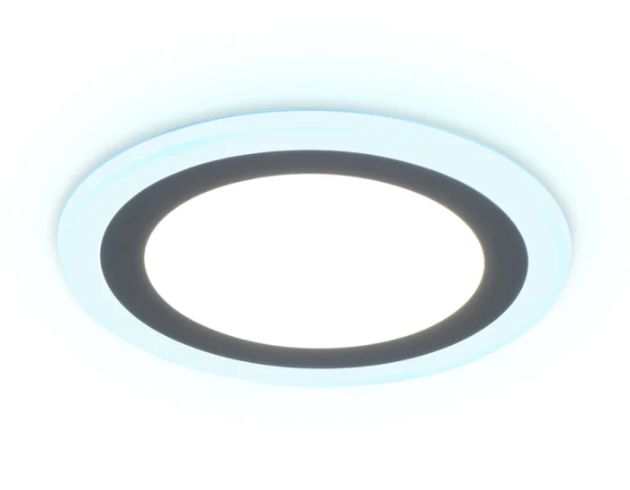 Встраиваемый cветодиодный светильник с подсветкой Ambrella light DCR363