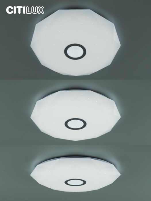 Потолочный светильник Citilux Диамант Смарт CL713A60G