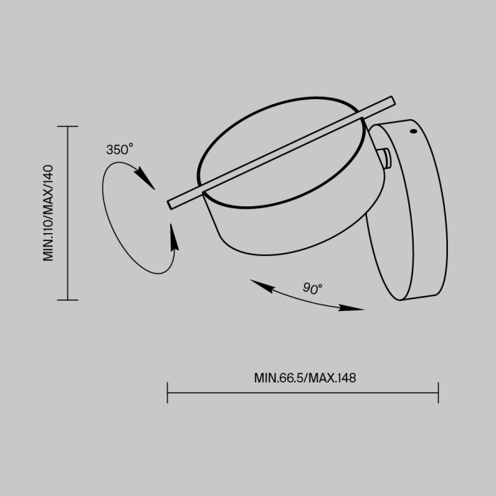 Бра Maytoni Nuance MOD180WL-L4W3K1
