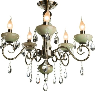 Люстра потолочная Arte Lamp ONYX GREEN A9592PL-5AB
