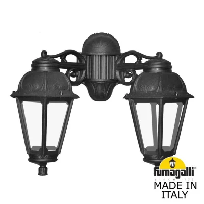 Уличный настенный светильник Fumagalli PORPORA/SABA DN K22.141.000.AXE27 DN