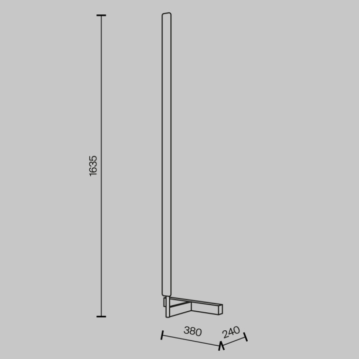 Торшер Maytoni Combo MOD214FL-L20B3K