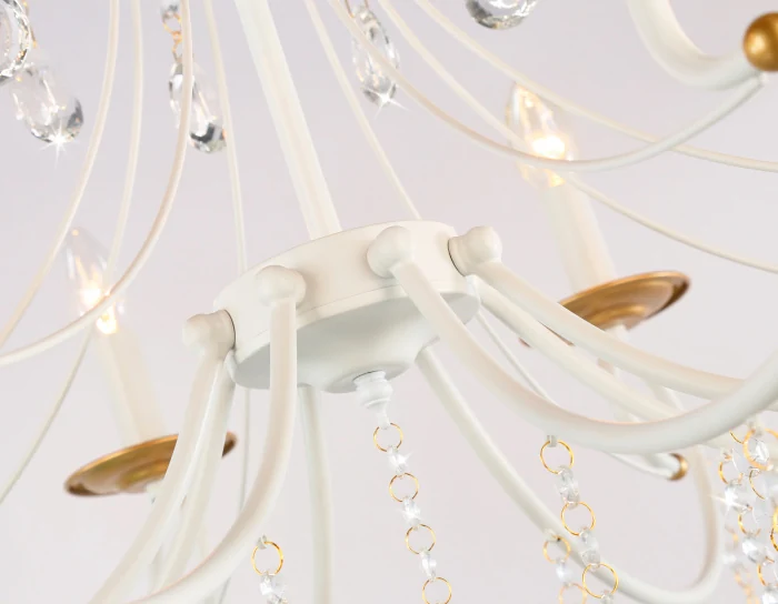 Подвесная люстра с хрусталем Ambrella light TR4917