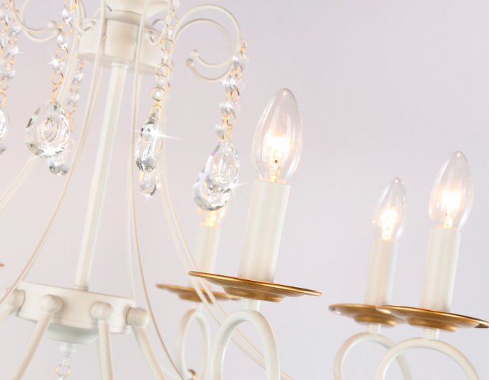 Подвесная люстра с хрусталем Ambrella light TR4917