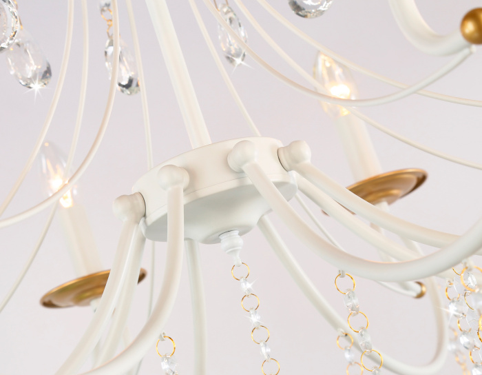 Подвесная люстра с хрусталем Ambrella light TR4917