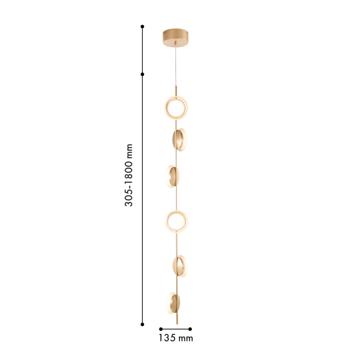 Подвесной светильник Favourite 4334-6P1