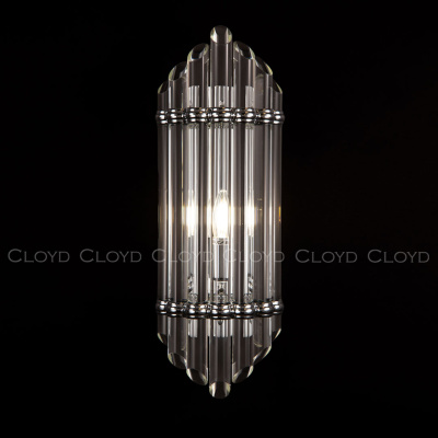 Бра Cloyd HARP W1 / выс. 50 см - хром (арт.20149)