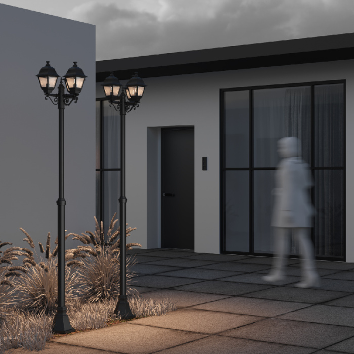 Садово-парковый светильник Maytoni Abbey road O003FL-03B