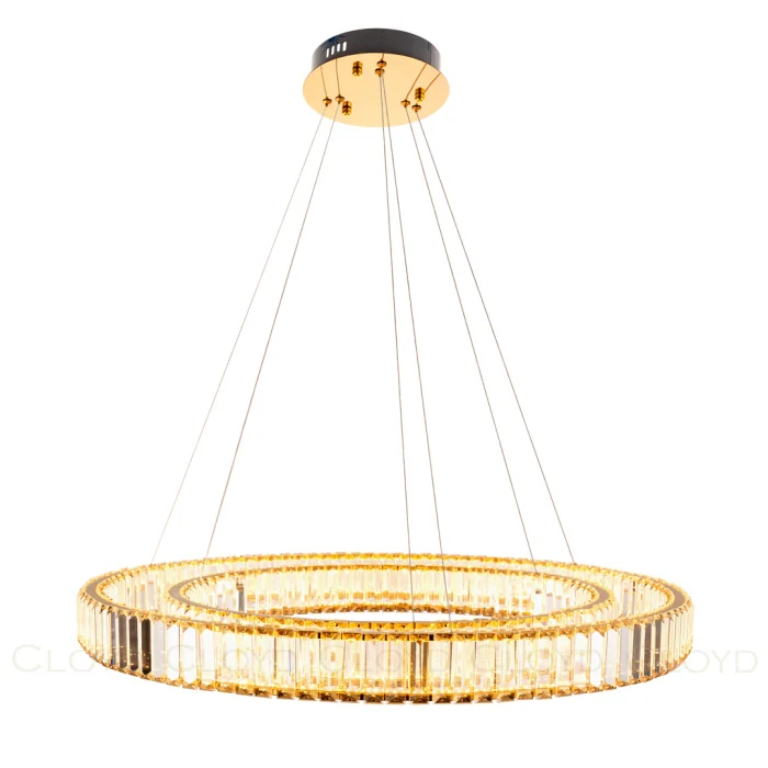 Люстра Cloyd PAULI-A C2 / Ø80 см - золото (арт.10776)