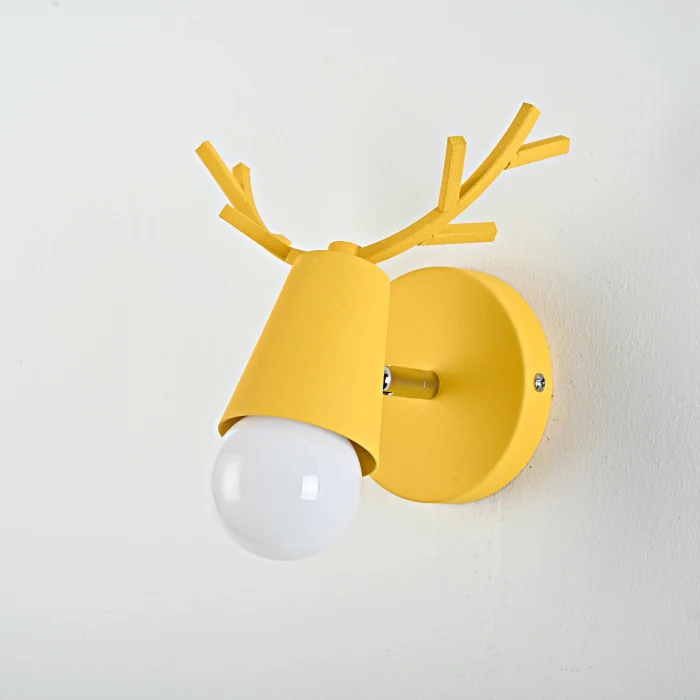 Бра с рожками DEER A Yellow ImperiumLoft