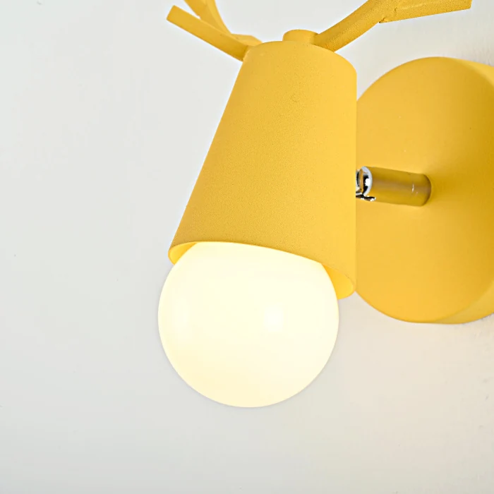 Бра с рожками DEER A Yellow ImperiumLoft