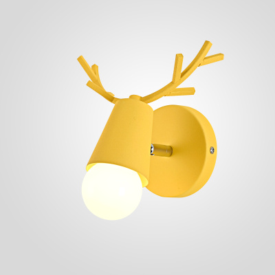 Бра с рожками DEER A Yellow ImperiumLoft