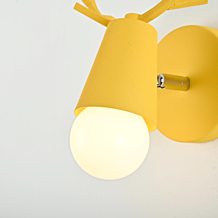 Бра с рожками DEER A Yellow ImperiumLoft