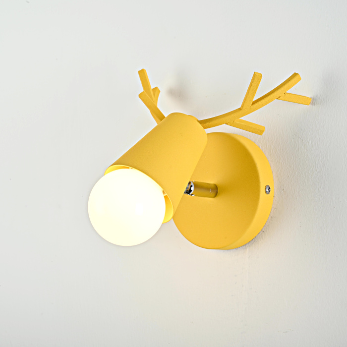 Бра с рожками DEER A Yellow ImperiumLoft