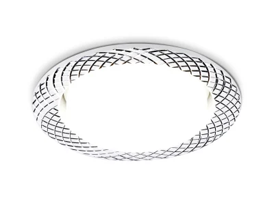 Встраиваемый точечный светильник GX53 Ambrella light G818 W