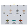 Подвесной светодиодный светильник HIGH LIGHT AMBRELLA LIGHT LH72603