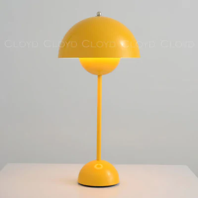 Настольная лампа Cloyd ERMA-B T1 / выс. 50 см - желтый (арт.30110)