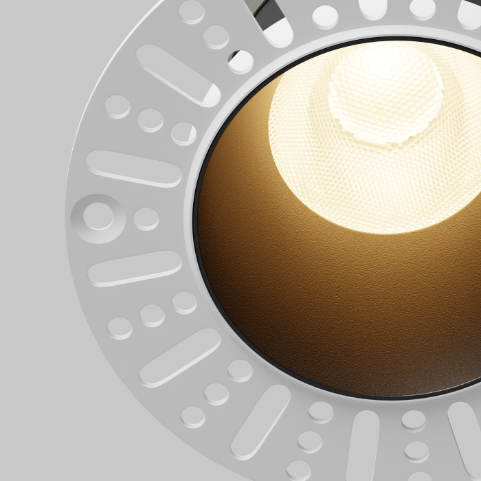 Встраиваемый светильник Maytoni Dip DL122-15W-3K-TRS-B