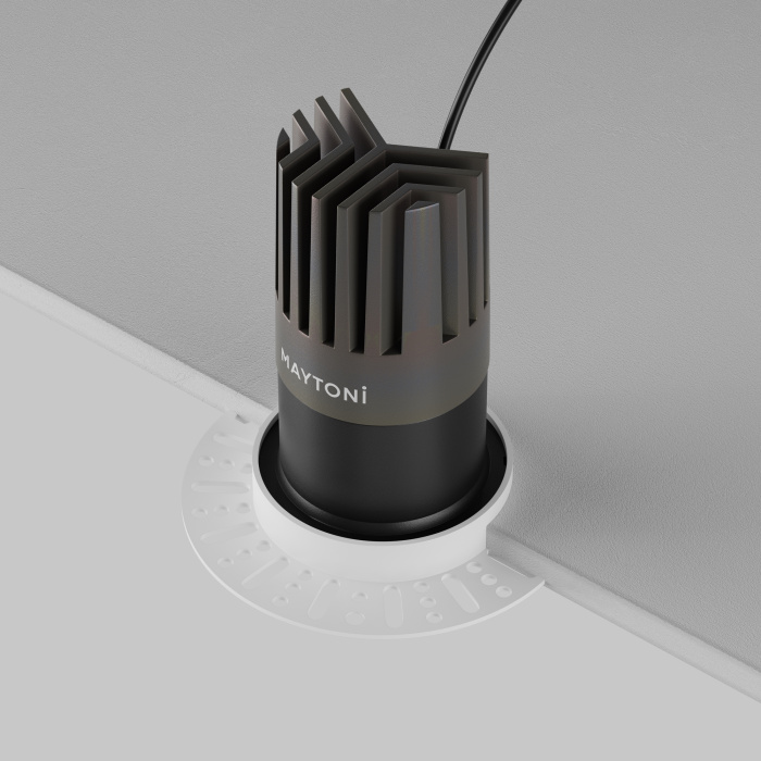 Встраиваемый светильник Maytoni Dip DL122-15W-3K-TRS-B