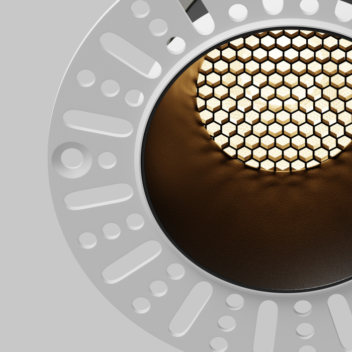 Встраиваемый светильник Maytoni Dip DL122-15W-3K-TRS-B