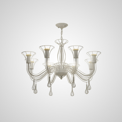 Подвесная люстра CAST 8 White ImperiumLoft