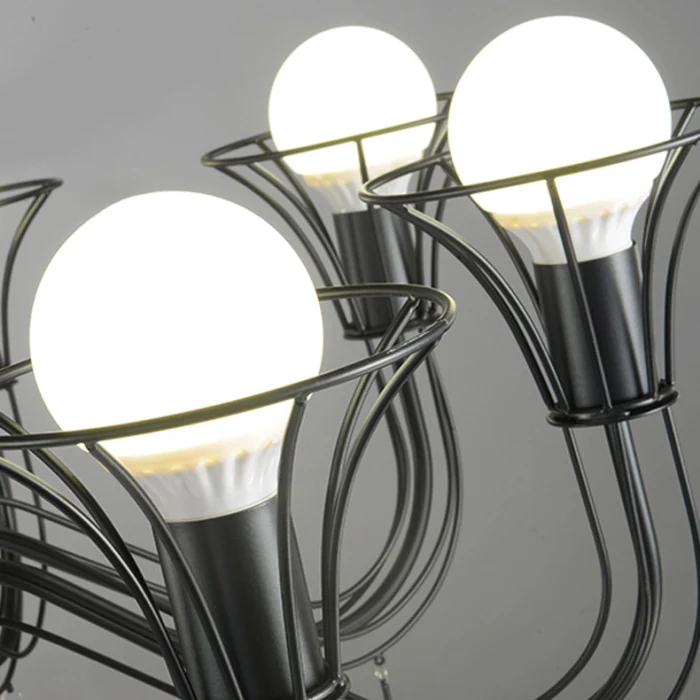 Подвесная люстра CAST 8 White ImperiumLoft