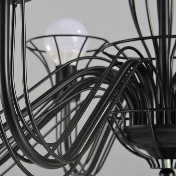 Подвесная люстра CAST 8 White ImperiumLoft