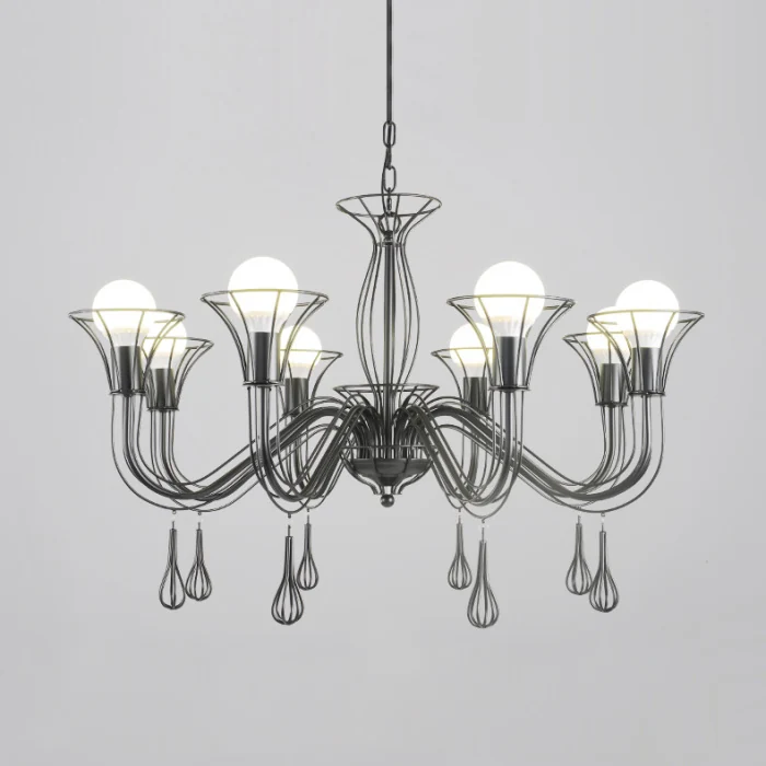 Подвесная люстра CAST 8 White ImperiumLoft
