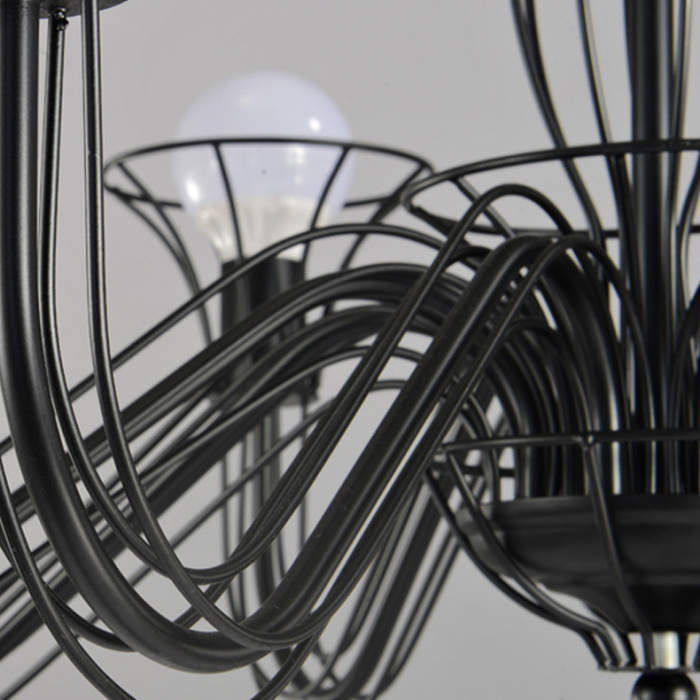 Подвесная люстра CAST 8 White ImperiumLoft