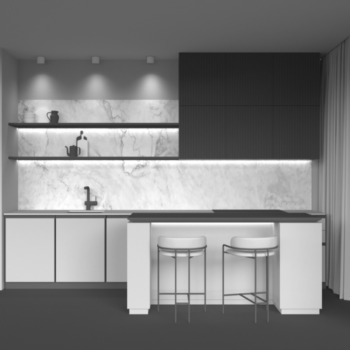 Потолочный светильник Maytoni Alfa LED C064CL-01-15W3K-RD-WB