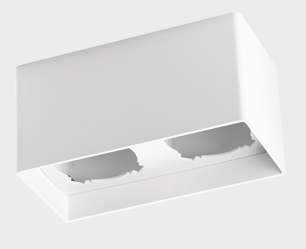 Светильник накладной Italline FASHION FX2 white + FASHION FXR black