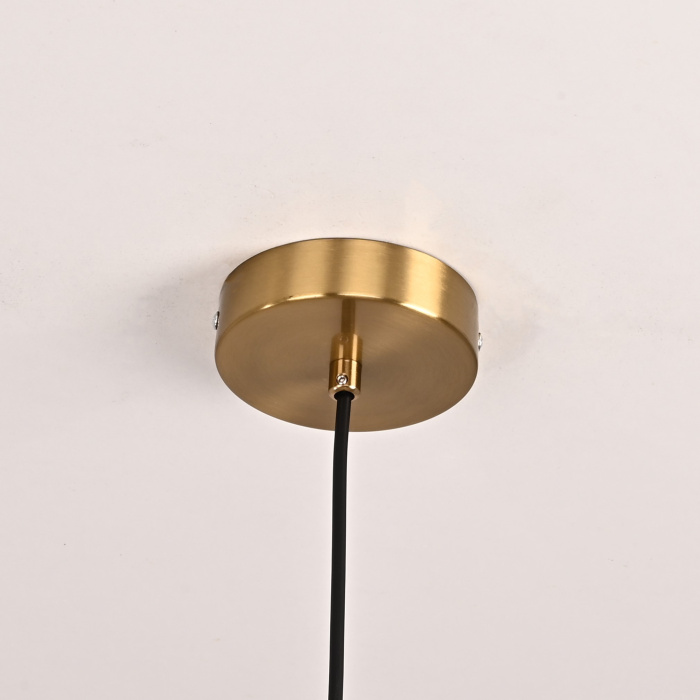 Подвесной светильник CATCH F cylinder brass D15 ImperiumLoft