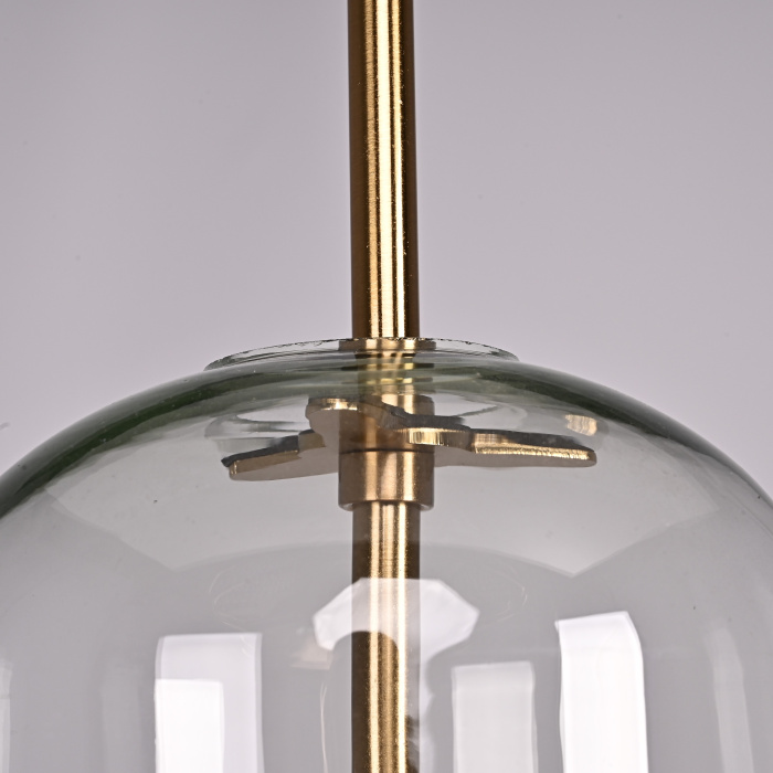 Подвесной светильник CATCH F cylinder brass D15 ImperiumLoft