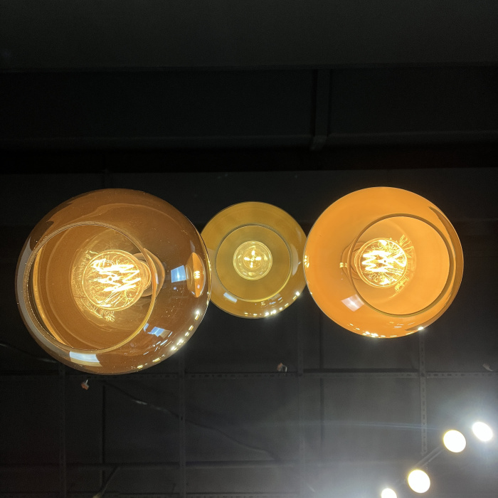 Подвесной светильник NORD C D20 Gray/Amber ImperiumLoft