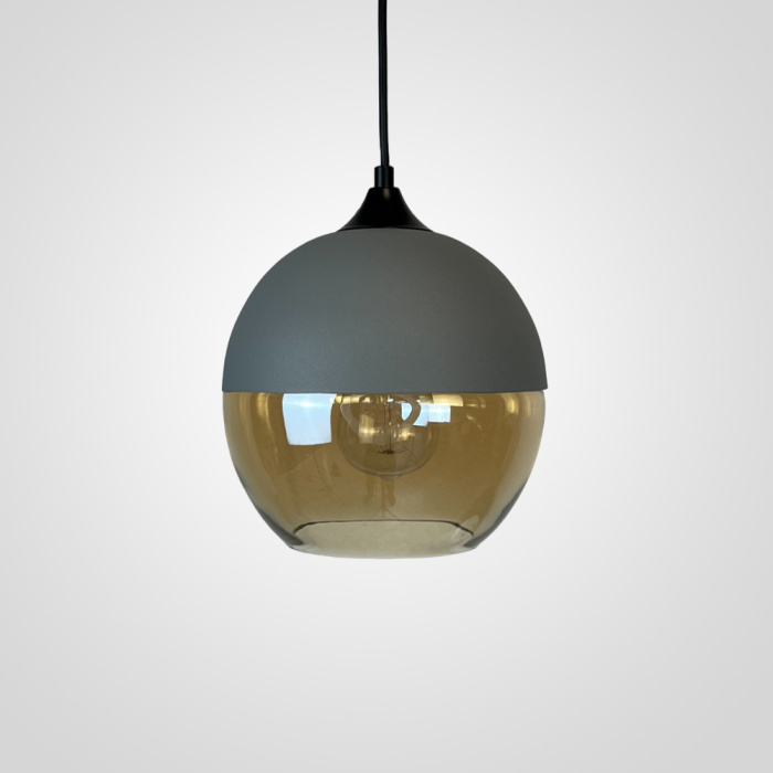 Подвесной светильник NORD C D20 Gray/Amber ImperiumLoft
