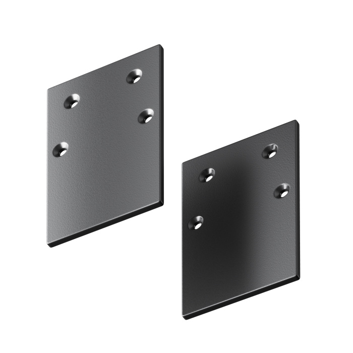 Заглушка торцевая 2шт Gravity накладной черный Maytoni TRA010EC-41B