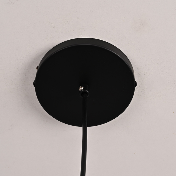 Подвесной светильник RH Utilitaire Disk Shade Pendant Black ImperiumLoft