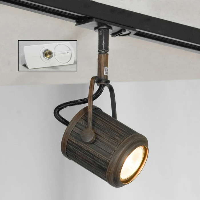 Трековый светильник Lussole Clifton LSP-9131-TAW