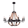Подвесная люстра Arte Lamp Marsiglia A8956LM-8BK