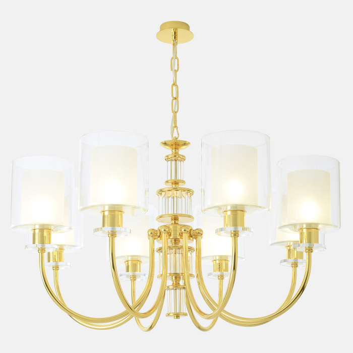 Люстра Crystal Lux ELENA SP8 GOLD