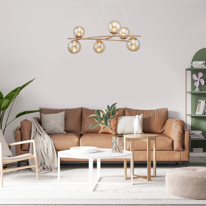 Подвесной светильник BALANCE ESCADA 1119/6S Gold