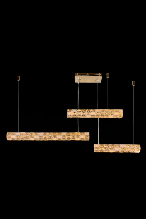 Подвесная люстра Leon Celine LE3010/800L-3L GD