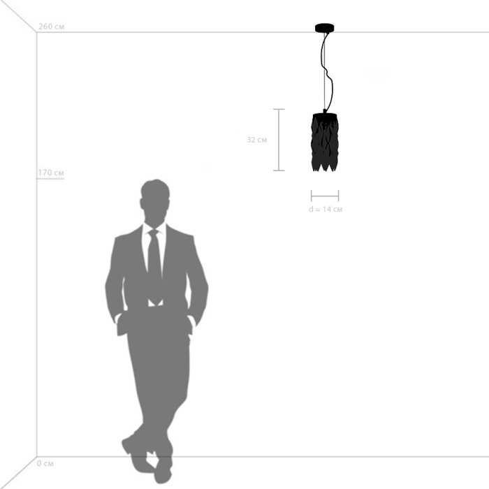 Подвес Limpio Lightstar 722034