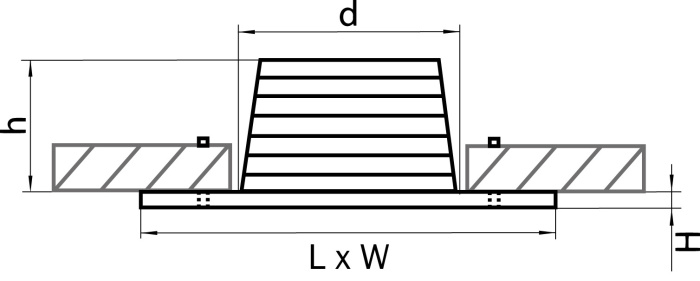 Светильник точечный встраиваемый декоративный со встроенными светодиодами Leddy Lightstar 212186